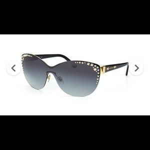 Auth Versace Women’s Studded Sunglasses Black
